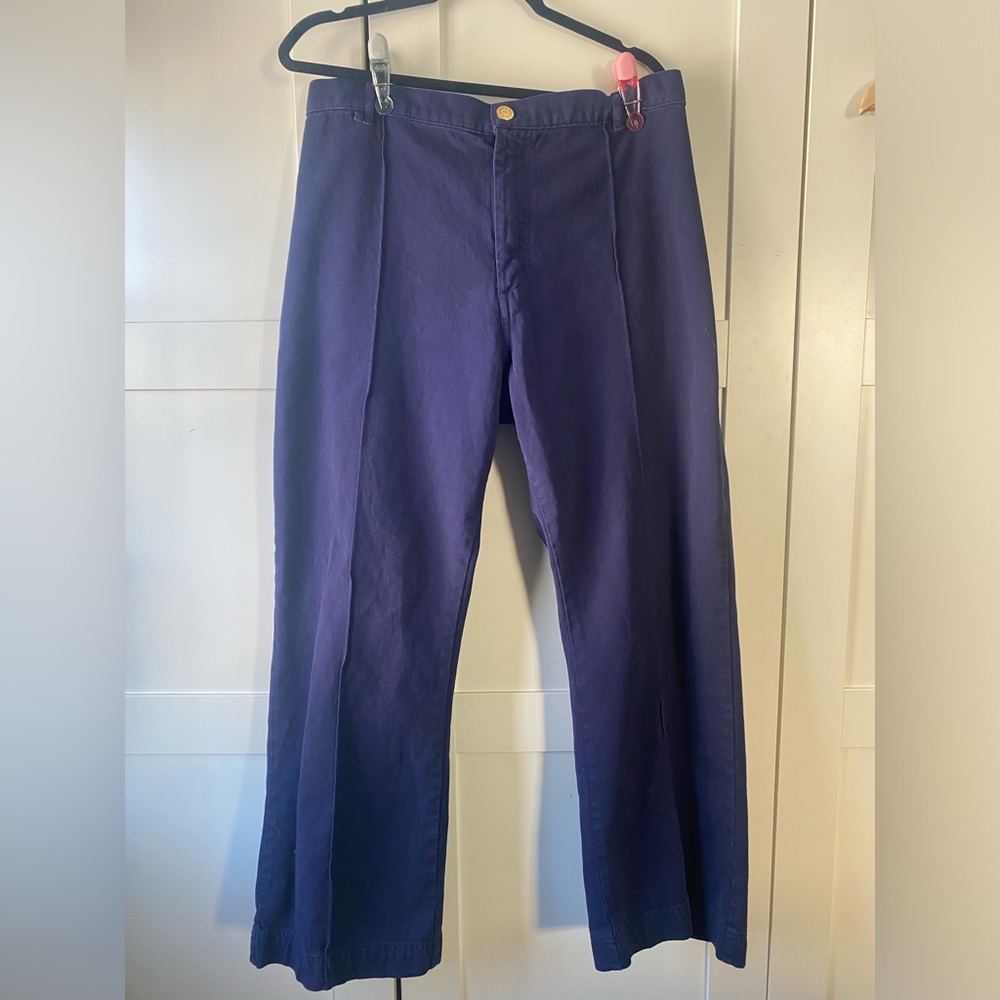 Big Bud Press Western Pants NAVY (L)